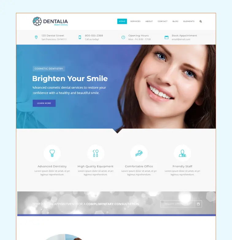 Digital Dental Marketing - Dental Web Design Portfolio 2